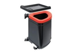 Prügikast Franke Sorter Pivot/ punane raam