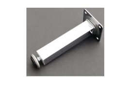 Reguleeritav kapijalg, 100 mm, 25 x 25 mm (kroom)