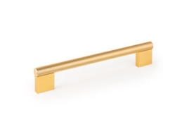 VIEFE KÄEPIDE GRAF BIG (224MM), BRUSHED BRASS