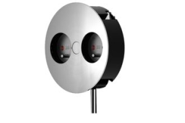 Bachmann Twist 2S 2x power pistikupesa roostevaba teras